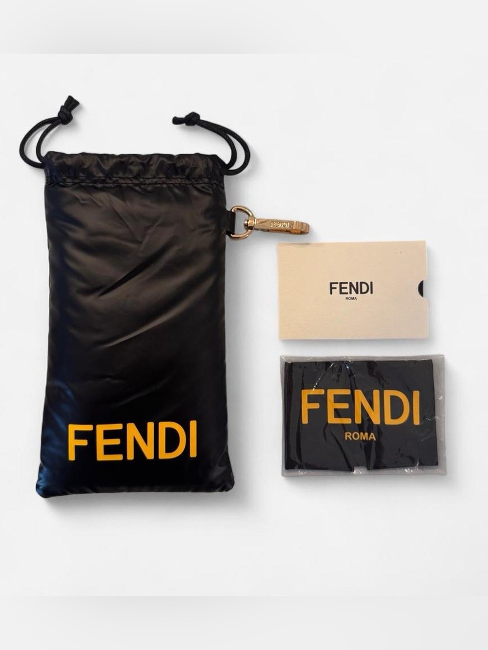 FENDI soft case sunglasses cushioned pouch